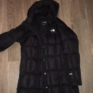 North Face puffer coat